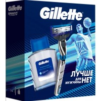 ПН GILLETTE MACH3 Turbo 3D Бритва с 1 сменной кассетой+GILLETTE Лосьон п/бритья Arctic Ice 50мл
